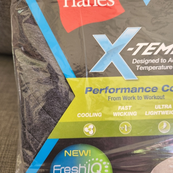 *NEW* TWO- 2PACKS OF MEN'S HANES PERFORMANCE COOL T-SHIRT - Picture 10 of 10